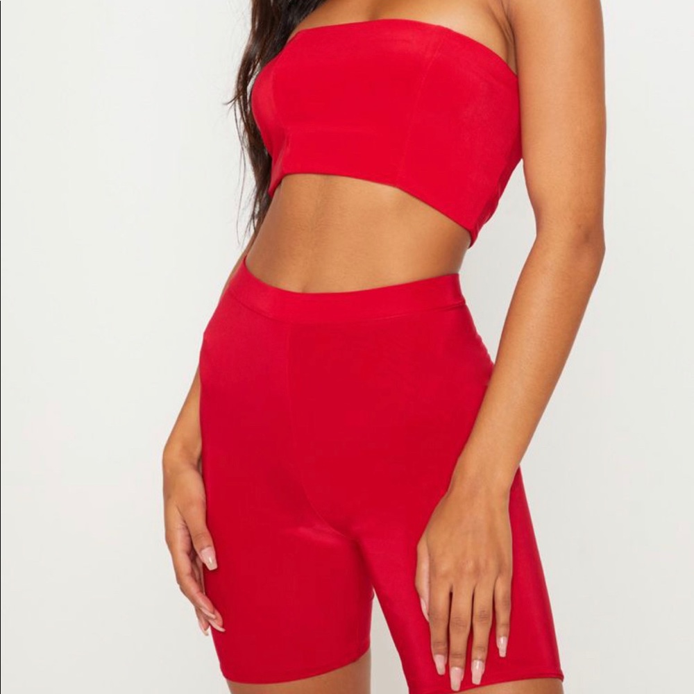 Two piece bandeau set